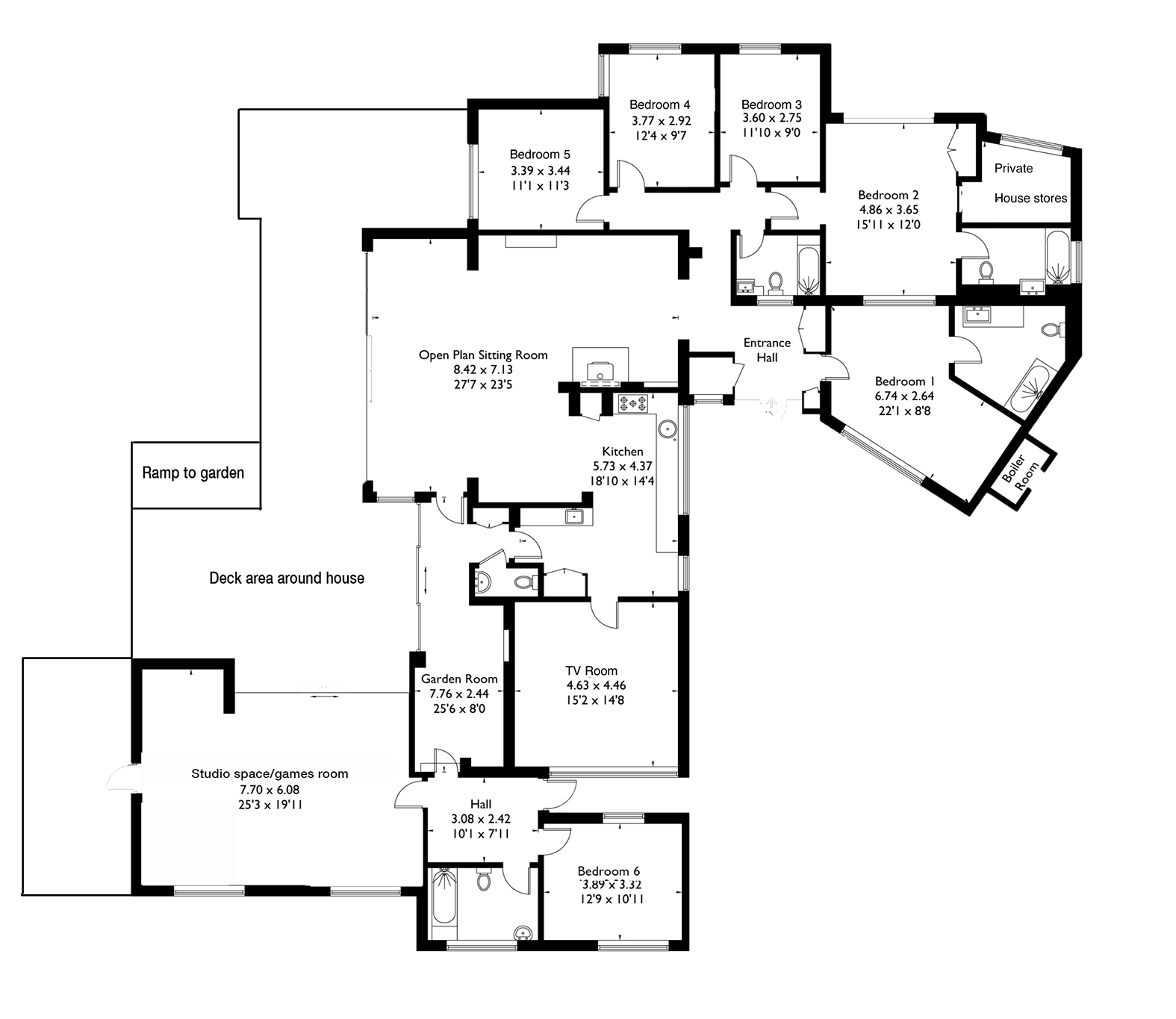 Parsons Pleck Family holiday house, Worcestershire